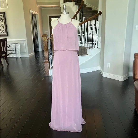 David's Bridal | Dresses | Color Quartz Davids Bridal Halter Chiffon Bridesmaid Dress | Poshmark David's Bridal | Dresses | Color Quartz Davids Bridal Halter Chiffon Bridesmaid Dress | Poshmark